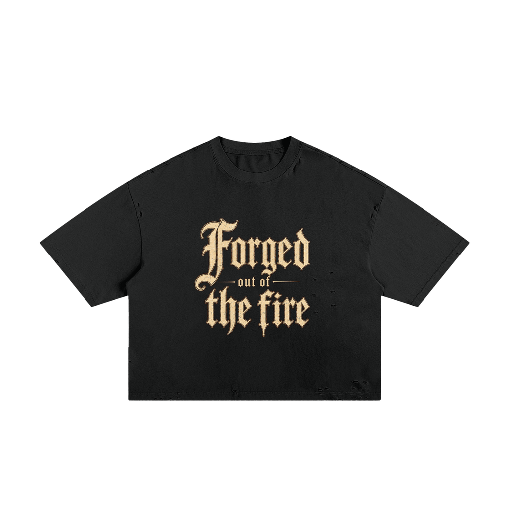 Classic Frayed Boxy Tee