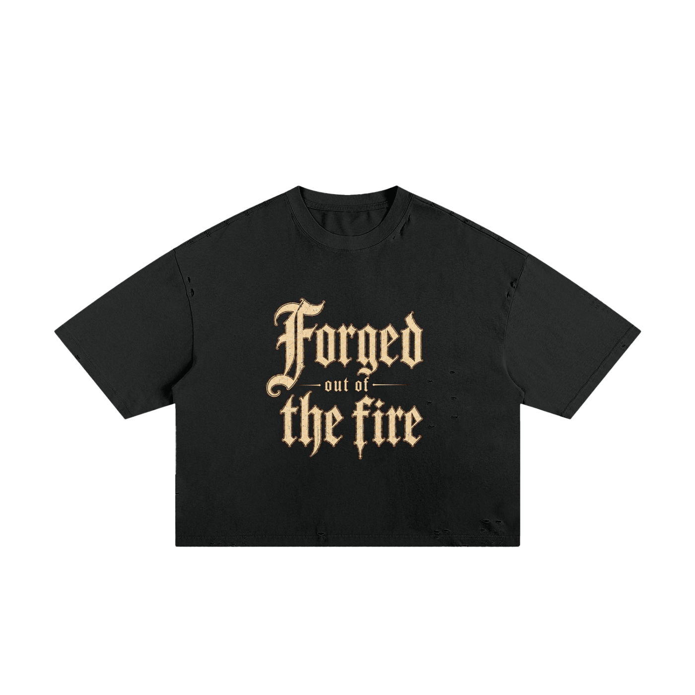 Classic Frayed Boxy Tee