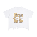 Vintage Wash Boxy Distressed Hem T-Shirt