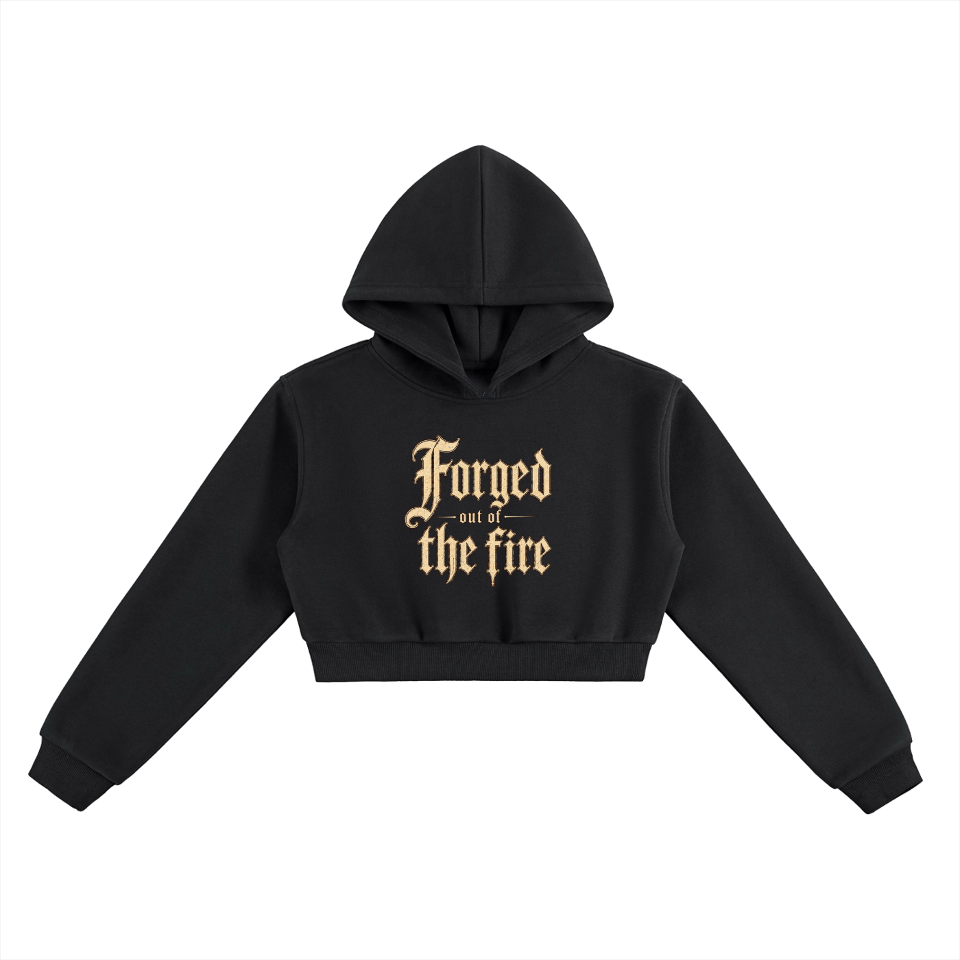 Essential Cropped Hoodie